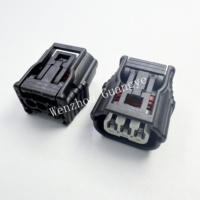 Adaptateur de capteur à bobine 3 voies avec bornes et joints, indice de protection IP67, matériau PA66, usage automobile, modèle DJ70310-1-21