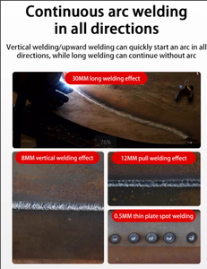 เครื่องเชื่อมแบบกันน้ำสำหรับงานกลางแจ้ง โครงสร้างโลหะผสมทนทาน สำหรับเชื่อมท่อเหล็กชุบสังกะสีหนาและแผ่นเหล็กหนา - Product Image 5