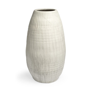 Vaso pavimento in ceramica hms 29 "cilindro bianco - Product Image 6