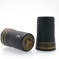 Capsules thermorétractables en PVC de 30 mm pour bouteilles de vin - Logo personnalisable, sceau inviolable, capsules professionnelles pour bouteilles de vin