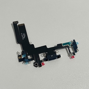 USB Charging Dock Connector Board For iPhone 14 Flex <b>Cable</b> Ribbon Replacement With Dual <b>Microphone</b> Cellular Antenna 100% Tested - Product Image 2