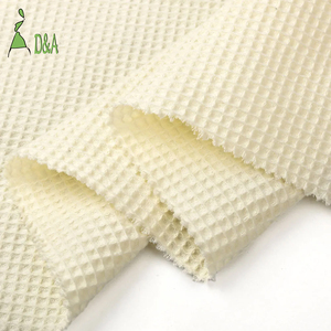 Commercio all'ingrosso in poliestere 100% colore solido Waffle in tessuto <span class=keywords><strong>a</strong></span> bolle stile costola per accappatoio tenda della camicia per le ragazze sublimazione - Product Image 5