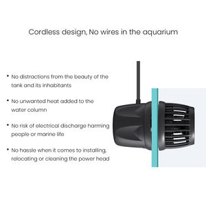 <span class=keywords><strong>Pompe</strong></span> Bluetooth Wifi Wave Maker avec moteur <span class=keywords><strong>externe</strong></span> pour <span class=keywords><strong>aquarium</strong></span> sans fil, support stable à double aspiration et conception facile à nettoyer - Product Image 3