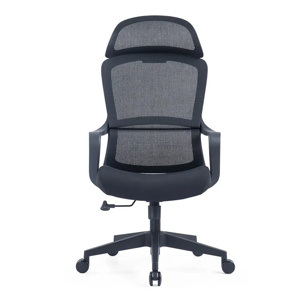 Good price office ergonomic office computer chair mesh large headrest lumbar sedentary not tired chair high back cushion seat