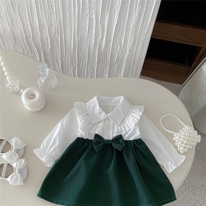 Robe de princesse élégante pour bébés et tout-petits, printemps-automne, vêtements pour enfants, filles, premier anniversaire - Product Image 3