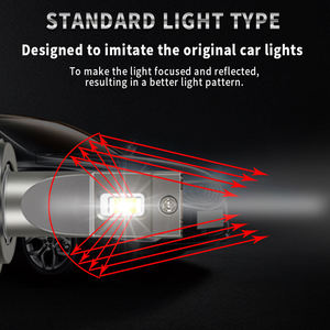Bombillas LED para Auto EVITEK H4 120W 12000Lm LK Súper Brillantes, Lámpara 9005 H7 Canbus, Luces H1 H7 H11, Bombillas LED para Faros Delanteros - Product Image 4