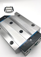 Pièces de machine CNC HSR20A, rail de guidage linéaire à friction LM avec bloc coulissant HSR20 HSR20AM