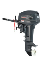 Moteur hors-bord 2 temps 15 CV à essence, prix abordable, directement de l'usine, pour petits bateaux