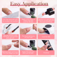 Kage Chine vente en gros extension de gel d'ongle poly kit d'ongle de gel de construction OEM Private Label Personnalisation Professional Poly Gel