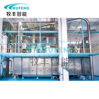 Grande capacité 5 tonnes/h 10 tonnes/h ligne de production complète machine de fabrication de granulateur d'aliments pour chiens et chats extrudeuse d'aliments pour animaux de compagnie