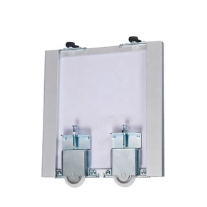 Armadio scorrevole rullo inferiore <span class=keywords><strong>per</strong></span> porta, sistema di armadi scorrevoli con telaio in alluminio. - Product Image 1