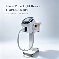 Dispositivo de Depilación Láser OPT-IPL HR de Escritorio, Depilación Rápida Profesional y Rejuvenecimiento Facial, Máquina de Belleza Fotofacial