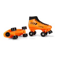 Patins à roulettes professionnels de slalom et de freestyle personnalisés, roues en polypropylène, roulements ABEC-7, absorption des chocs en PU, lumineux, tout