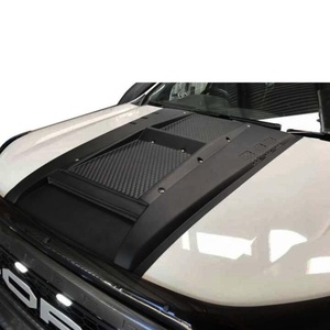 Ycsunz ฝาครอบแบบมีฮู้ดสำหรับ <span class=keywords><strong>Ford</strong></span> <span class=keywords><strong>Ranger</strong></span> T7 <span class=keywords><strong>2015</strong></span> 3.2L 4x4 ABS ฝาครอบพร้อมน็อตสีดำด้านอุปกรณ์แต่งรถ - Product Image 1