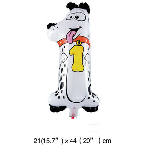 Globos de Helio con Forma de Animales de 16 Pulgadas para Fiestas de Cumpleaños Infantiles, Decoración de Bodas, Globos con Números - Product Image 2