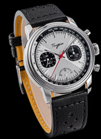 Montres mécaniques sportives en acier, chronographe avec affichage de la réserve de marche, conception d'usine et personnalisation par lots pour la marque des clients