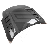 Capot de style Supertechnics-2 pour Nissan 350Z Z33 2003-2008, fibre de carbone, capot de voiture personnalisé, capot moteur
