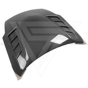 2003-2008年式 日産 350Z Z33用 スーパーテクニクス-2 スタイル カーボンファイバー カスタム カーボンボンネット エンジンカバー - Product Image 2