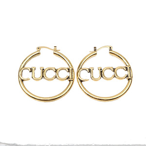 Nouvelle Collection de Bijoux de Marque Tendance : <span class=keywords><strong>Boucles</strong></span> <span class=keywords><strong>d</strong></span>'Oreilles Créoles en Alliage pour <span class=keywords><strong>Femme</strong></span>, Modèle Lettre, Design Féminin - Product Image 6