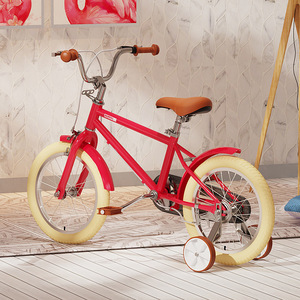 จักรยานเด็กผู้หญิงดีไซน์ใหม่ปี 2026 ขนาด 16 นิ้ว น่ารักสไตล์เจ้าหญิง พร้อมเบาะตุ๊กตาและตะกร้า สำหรับเด็กวัย 4-6 ขวบ - Product Image 4