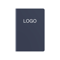 Vente en gros de carnets personnalisables A5 en cuir PU pour la promotion de la marque d'entreprise