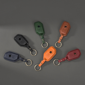 Funda de Cuero para Llave de Motocicleta, Cubierta Inteligente para BMW R1250GS R1200GS C400gt F750GS F850GS K1600B <span class=keywords><strong>K1600GT</strong></span> R1200RS R1200RT F900R F900XR - Product Image 1