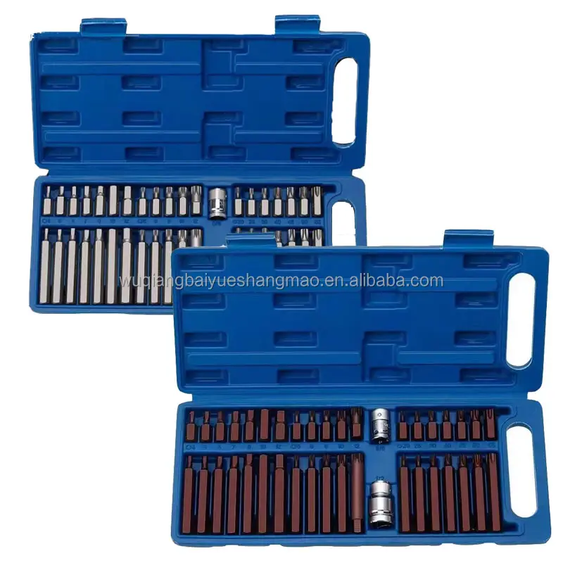 Car repair tool electric screwdriver set of 40 pieces, repair kit set of high-strength screwdriver heads