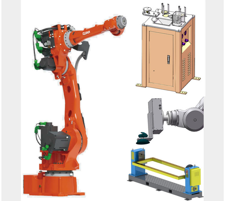 Best Selling Kuka Robot 6-Axis Industrial Arm with High Precision