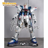 Collection de figurines personnalisées MOBILE SUIT, sculpture en résine d'anime, statue d'anime grandeur nature pour la décoration de la maison