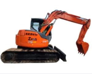 Mini-excavatrice d'occasion Hitachi ZX75 à Shanghai à vendre, d'origine japonaise, hydraulique, sur chenilles, petite excavatrice d'occasion - Product Image 1