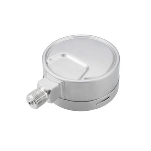 Manómetros hidráulicos, de agua y de aire personalizados Y100BF, rellenables con 304/316L, manómetro de acero inoxidable de alta presión WIKA. - Product Image 3