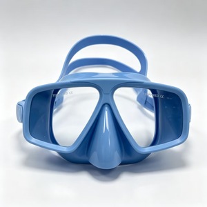Masque de plongée professionnel HD étanche en silicone liquide avec verre trempé, nouveau design d'usine, vente chaude - Product Image 1