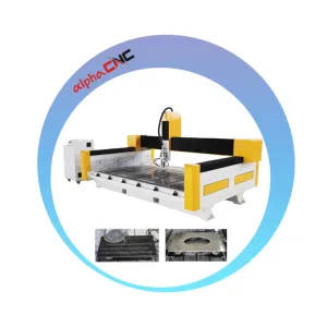 Multifunction Marble Granite Countertop Sink Hole Cutting Polishing Machine Stone CNC Router Stone Carving Engraving Machine