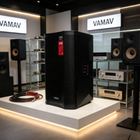 VAMAV DIGIPRO12 Enceintes actives pleine gamme 12'', 800W DSP, système de sonorisation professionnel PA, Bluetooth, barre de sonorisation, altavoz activo
