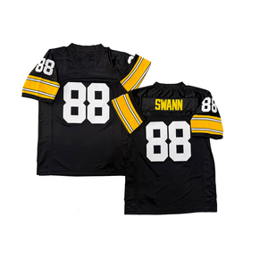 Camiseta de Rugby Estilo Vintage para Hombre, Cosida, <span class=keywords><strong>Joe</strong></span> Greene, John Stallworth, Heath Miller, Antonio <span class=keywords><strong>Brown</strong></span>, Hines Ward, Lynn Swann, Tallas S - 3XL - Product Image 4
