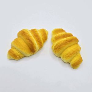 Croissant miniature en PU, saveur originale, simulation de blé, à rebond lent, pour décoration alimentaire et pâtisserie, vente en gros - Product Image 3