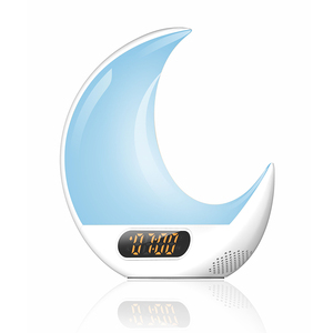 Đèn Thông Minh 2020 Điều Khiển Từ Xa Đồng Hồ Báo Thức Sunrise Wake Up Light Âm Thanh Tự Nhiên Đèn Cho Gia Đình - Product Image 1