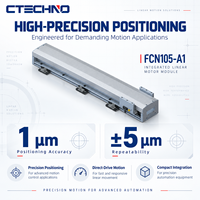 CTECHNO FCN105-A1 – Actuateur linéaire à entraînement direct de haute précision avec moteur linéaire intégré pour l'automatisation industrielle