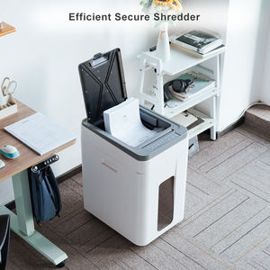 ノンストップ400枚自動送りシュレッダー工業用ヘビーデューティー50L2x 12mmP5オフィス機密文書シュレッダーに適しています - Product Image 4