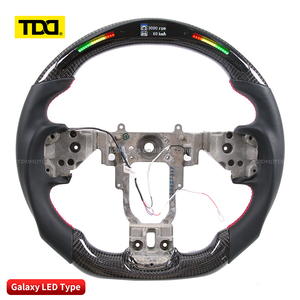 พวงมาลัยคาร์บอน TDD LED สำหรับ EVO EVO8 EVO9 สไตล์รถแข่ง พวงมาลัยคาร์บอนไฟเบอร์แท้แบบกำหนดเอง - Product Image 2