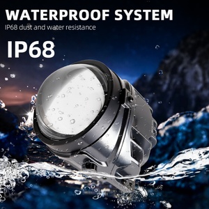 Sanvi AI F09 App Control Color Temperature 3 Inch Lens Bi Led <b>Projector</b> Led Fog <b>Lights</b> High Low Beam Led Fog Lamp for Car - Product Image 5