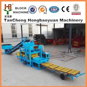 Bê tông rỗng xi măng paver QT 4-20 Khối Máy làm bán tự động công suất lớn hiệu quả cao - Product Image 5