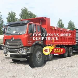 รถดัมพ์บรรทุกหนัก SINOTRUK HOWO NX 8X4 400 แรงม้า ยูโร 2 ดีเซล ใหม่ พวงมาลัยซ้าย 30 ตัน พร้อมกล้องมองหลัง สำหรับงานก่อสร้าง ขายในจีน - Product Image 3
