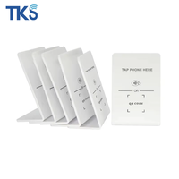 Présentoir QR Code & NFC avec NTAG213/215/216 Acrylique/PVC Google Review & Menu Board Social Media Promo pour Restaurant/Retail