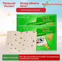 Papier anti-mouches et moustiques non toxique et inodore pour cuisine, lot de 10 feuilles, accessoires pour usage domestique