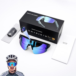 Lunettes de cyclisme intelligentes pour hommes avec caméra POV 8MP, traduction IA ChatGPT, assistant vocal et enregistrement vidéo – Modèle L805 (Stock US) - Product Image 2
