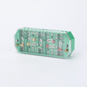 Caja de Conexiones FJ6 Nz3 Verde, Material de PC, IP40, Bloque de Terminales, Caja de Medición, Montaje en Superficie - Product Image 3