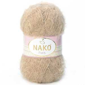 Nako Paris 11237 Camel Hair Tissu teint en fil de qualité supérieure pour des tenues élégantes - Product Image 1