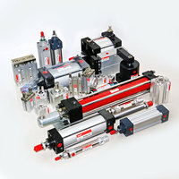 Cylindre pneumatique compact rotatif à double effet en acier inoxydable de haute qualité RIH RIH pour compresseur d'air - Prix