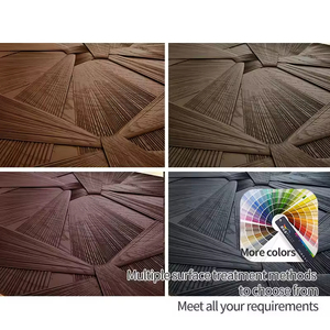 Pannelli Decorativi <span class=keywords><strong>in</strong></span> <span class=keywords><strong>Legno</strong></span> 3D per Rivestimento Murale, Texture <span class=keywords><strong>in</strong></span> Rilievo, Tavole Ecologiche <span class=keywords><strong>in</strong></span> <span class=keywords><strong>Legno</strong></span> Massiccio per Decorazione Interna - Product Image 3